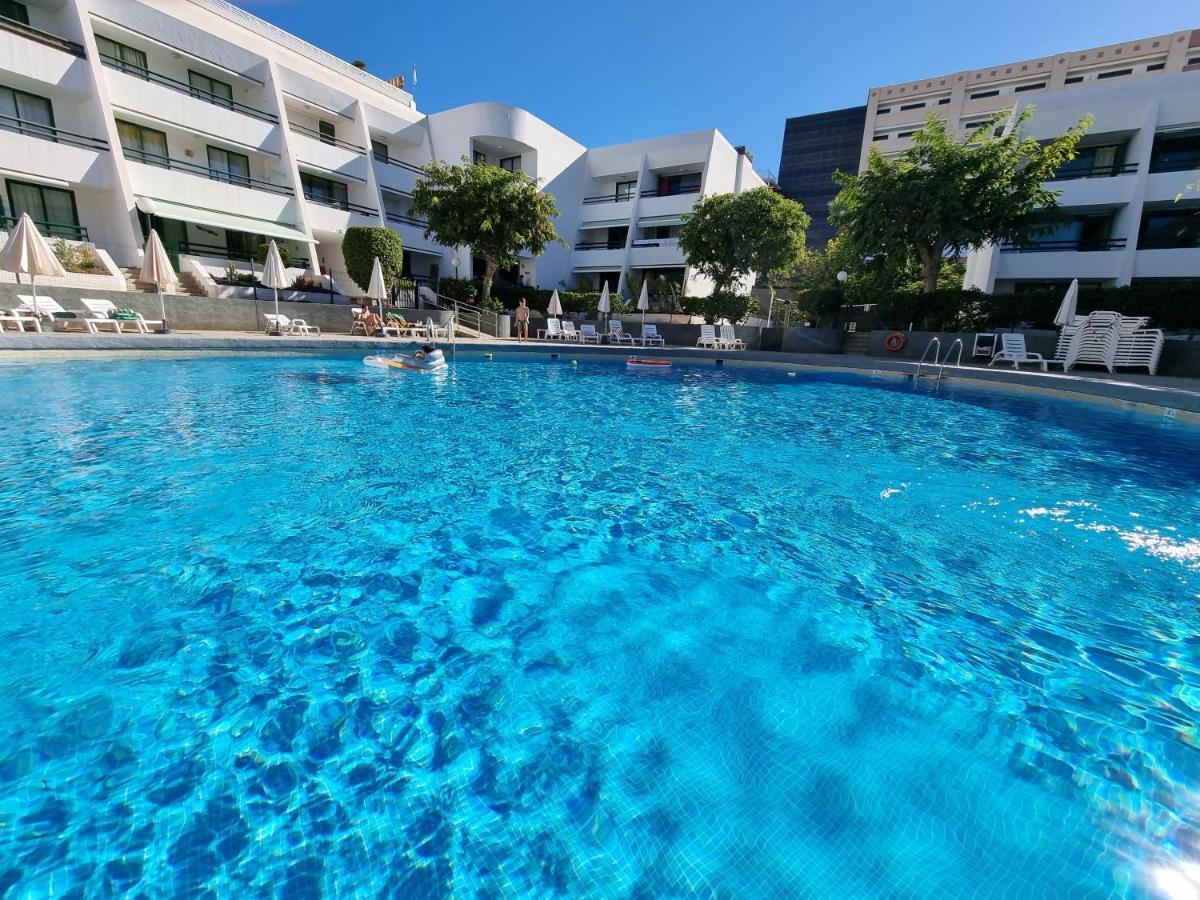 Casa Palmera 3 Only 150 Metres To The Beach, Heated Pool, Wifi, Sat-Tv, Balcony Arona  Zewnętrze zdjęcie