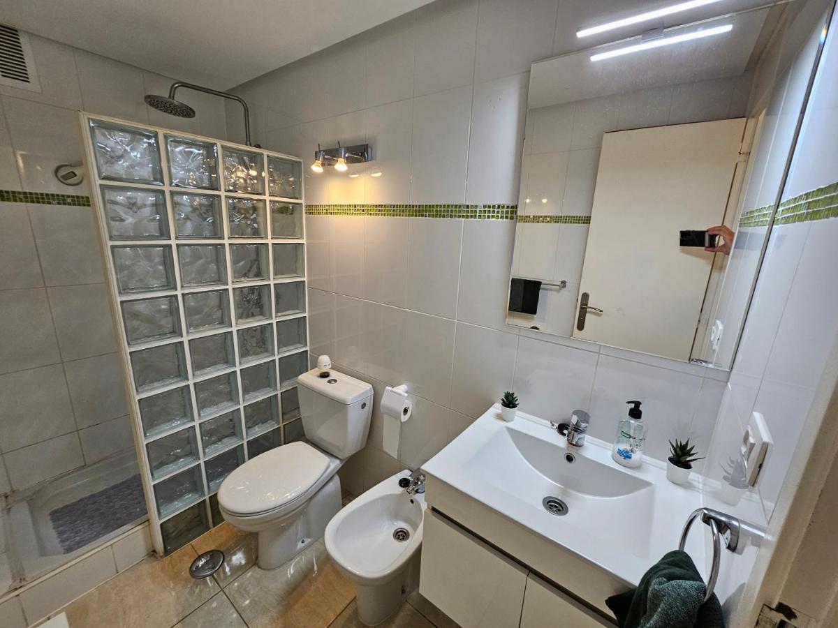 Casa Palmera 3 Only 150 Metres To The Beach, Heated Pool, Wifi, Sat-Tv, Balcony Arona  Zewnętrze zdjęcie