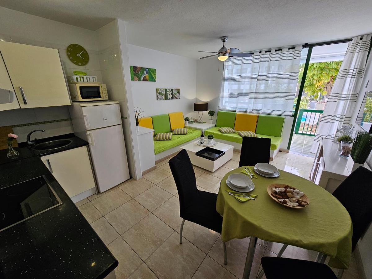 Casa Palmera 3 Only 150 Metres To The Beach, Heated Pool, Wifi, Sat-Tv, Balcony Arona  Zewnętrze zdjęcie