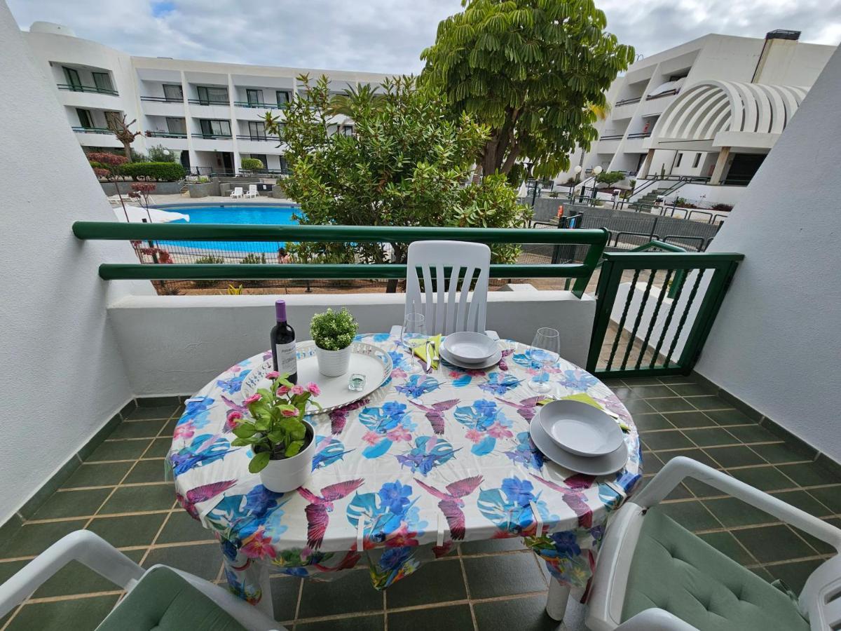 Casa Palmera 3 Only 150 Metres To The Beach, Heated Pool, Wifi, Sat-Tv, Balcony Arona  Zewnętrze zdjęcie