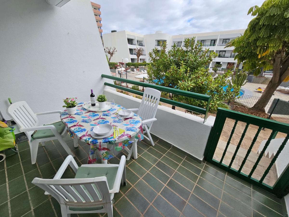 Casa Palmera 3 Only 150 Metres To The Beach, Heated Pool, Wifi, Sat-Tv, Balcony Arona  Zewnętrze zdjęcie