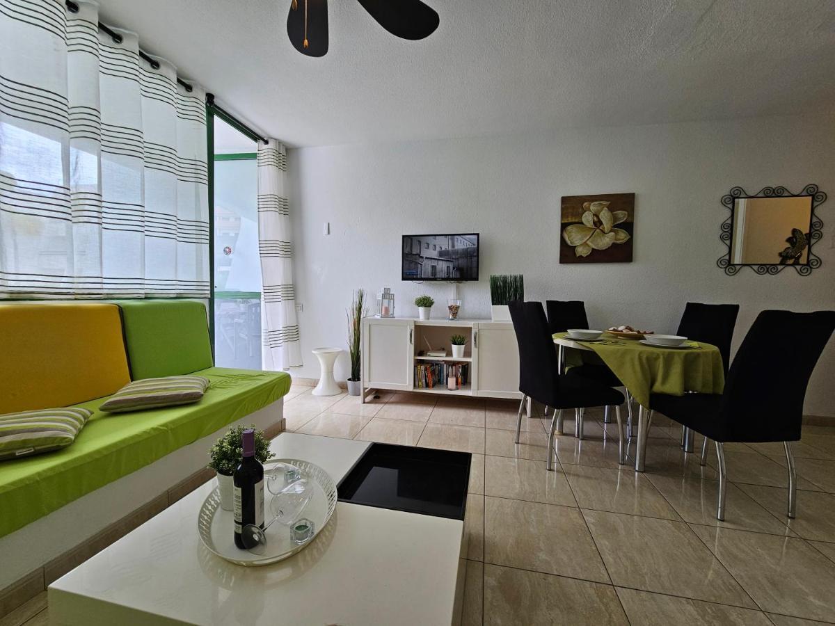 Casa Palmera 3 Only 150 Metres To The Beach, Heated Pool, Wifi, Sat-Tv, Balcony Arona  Zewnętrze zdjęcie