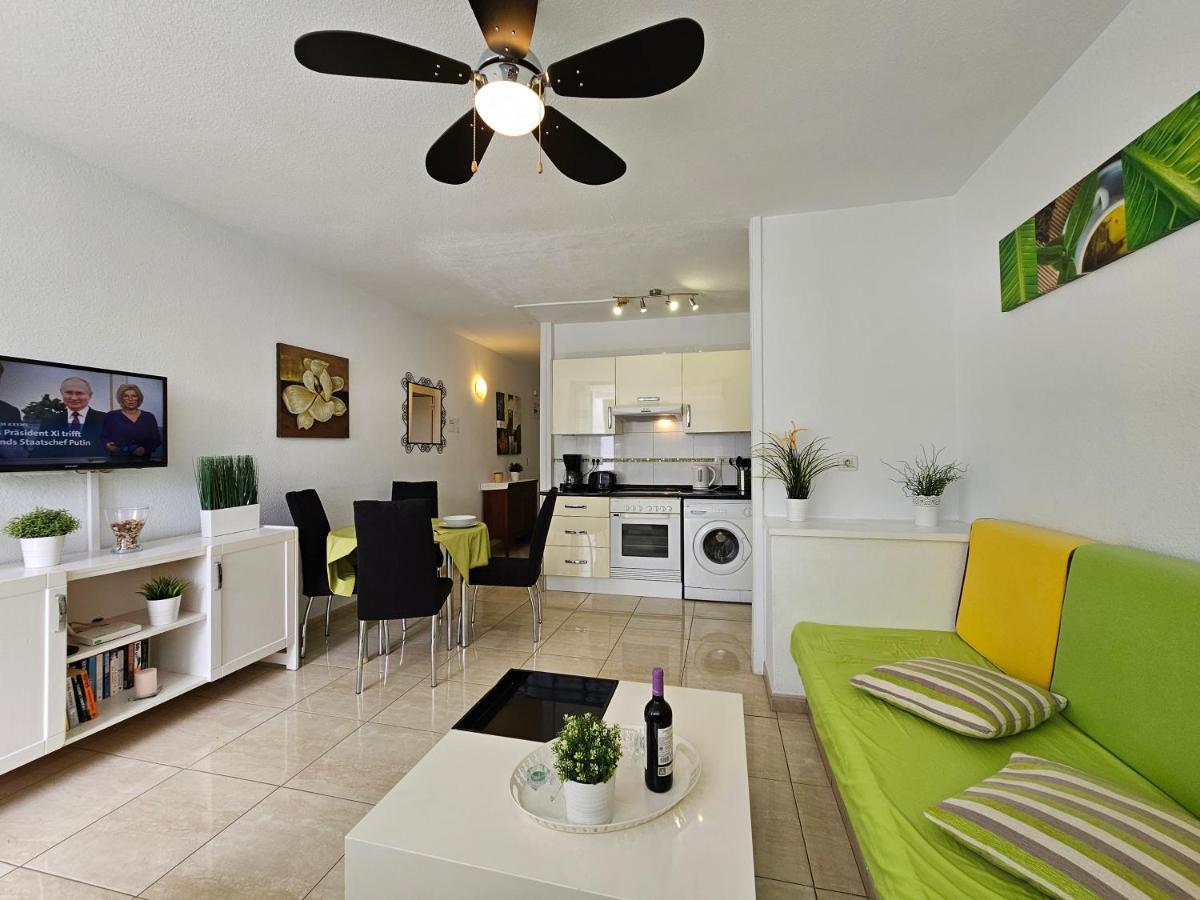 Casa Palmera 3 Only 150 Metres To The Beach, Heated Pool, Wifi, Sat-Tv, Balcony Arona  Zewnętrze zdjęcie